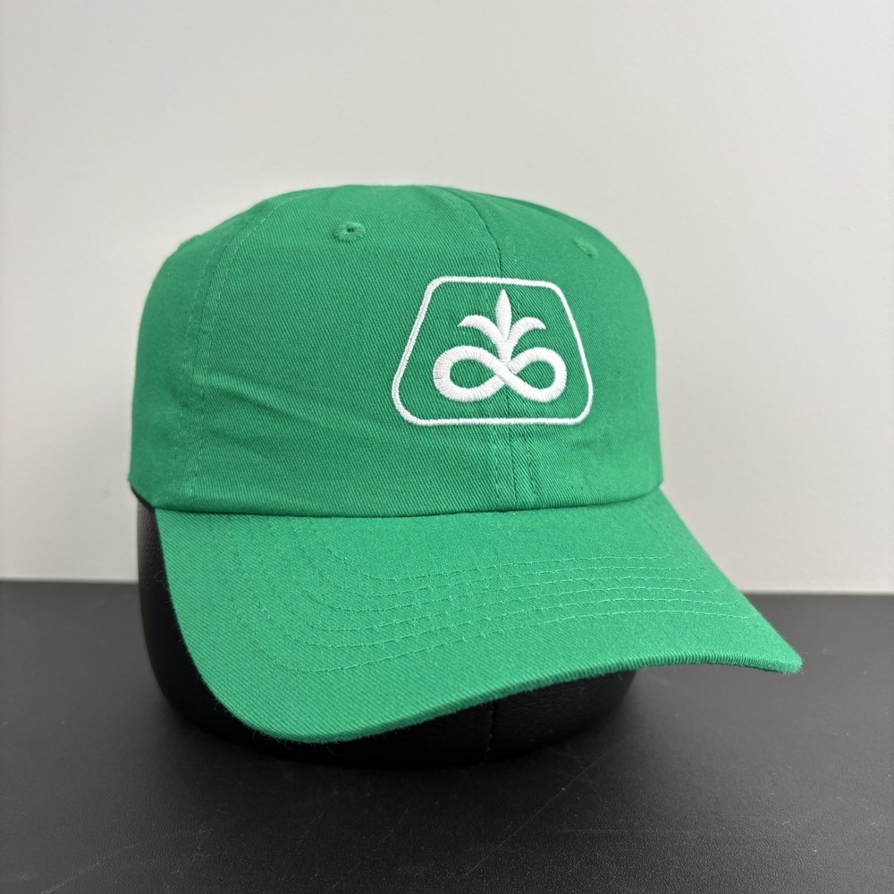 Pioneer Seeds Hat Youth Green White Farming Agriculture Seed Corn Baseball Cap